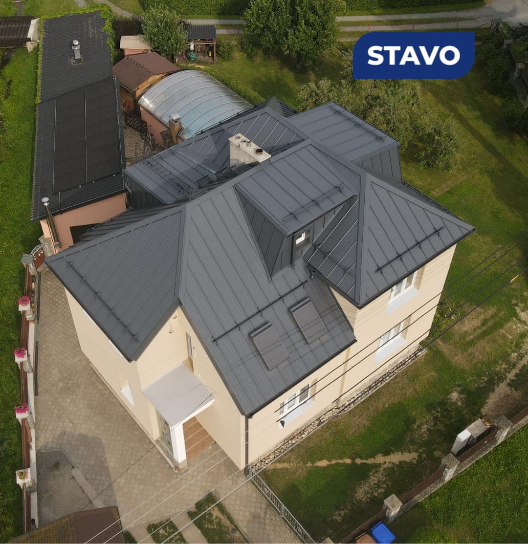 Zateplení rodinného domu a nová střecha — Šumpersko
